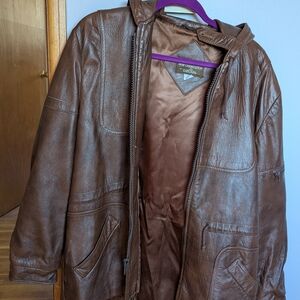 Vintage Leather Coat